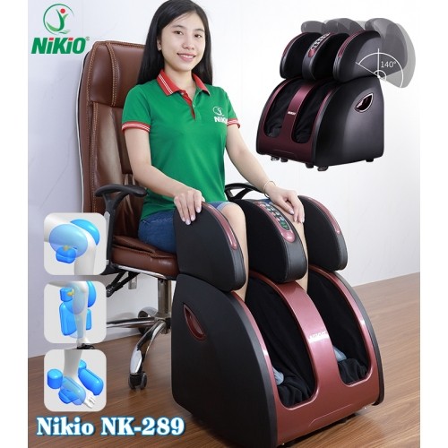 Máy massage chân 4D Nikio NK-289 - Mát xa lòng bàn chân, bắp chân và đùi