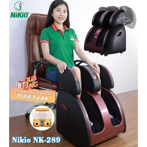 Máy massage chân 4D Nikio NK-289 - Mát xa lòng bàn chân, bắp chân và đùi