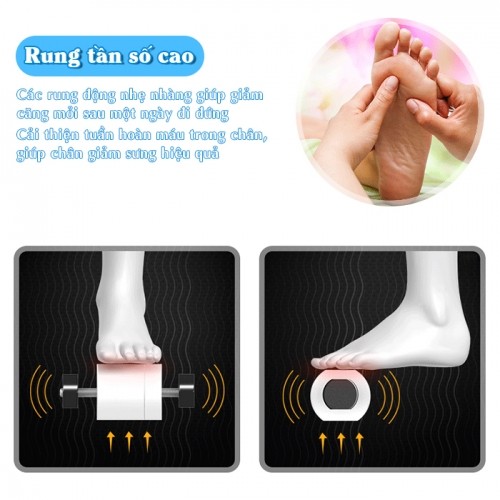 Máy massage bàn chân, bắp chân và đùi rung tần số cao Nikio NK-289