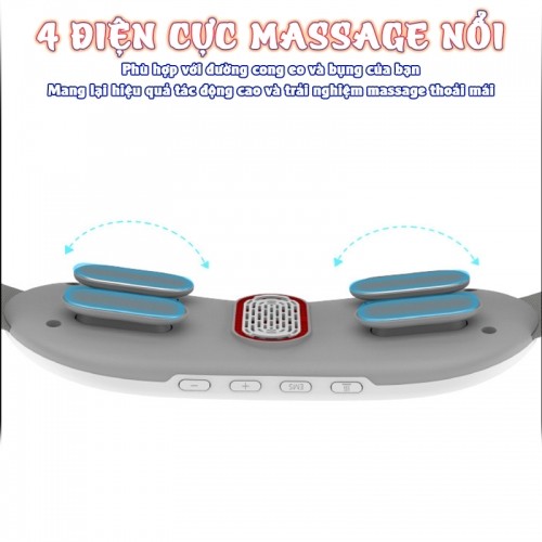 Máy massage bụng 4 điện cực Nikio ST-903