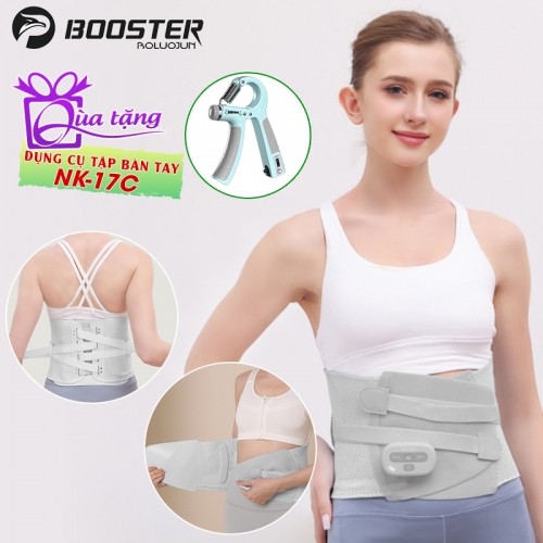Đai cố định và massage lưng Booster Boluojun ST-1208 mẫu mới 2in1