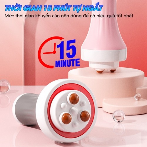 Máy massage bụng cầm tay tự tắt 15 phút DJ-309