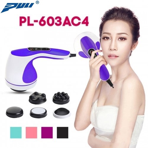 Máy massage bụng cầm tay 4 đầu Hàn Quốc Puli PL-603AC4