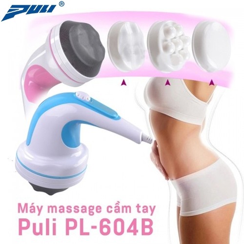 Máy massage bụng cầm tay 4 đầu Puli PL-604B - Cơ