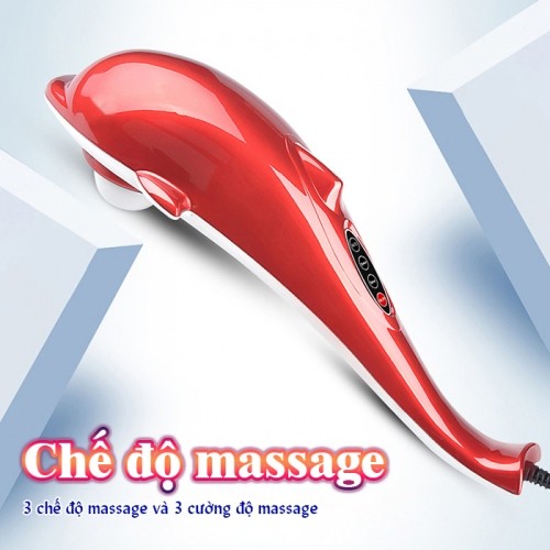 Máy massage cầm tay cá heo 3 chế độ Puli PL-608B