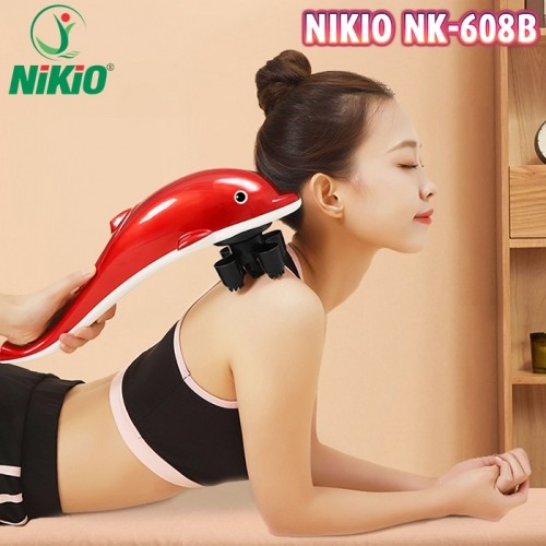 Máy massage cầm tay cá heo cao cấp Nikio PL-608B