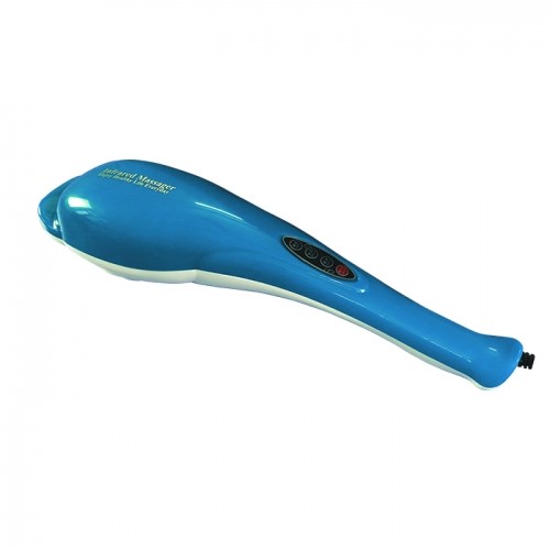 Máy massage cá heo cầm tay công nghệ massage rung mạnh mẽ Puli PL-606B màu xanh