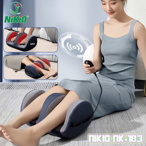Máy massage bàn chân và bắp chân đa năng 2in1 Nikio NK-183