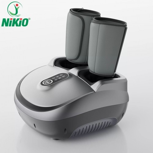 Máy massage bàn chân và bắp chân Nikio NK-187 - Màu xám chuột