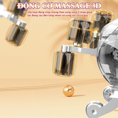 Máy massgae cổ vai gáy động cơ massage 3D Booster ST-351