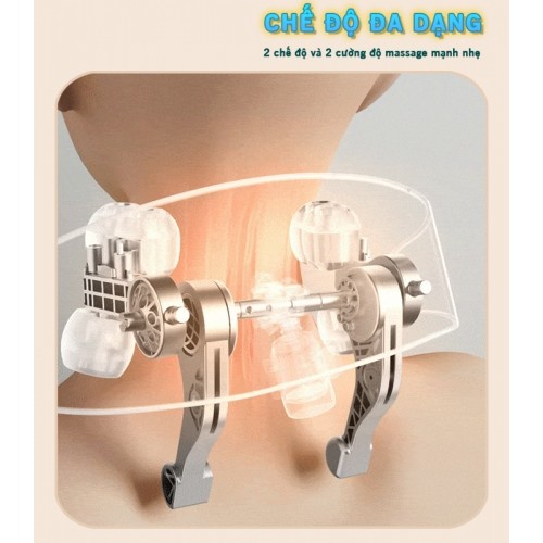 Máy massage cổ vai gáy pin sạc với nhiều chế độ massage Nikio NK-139