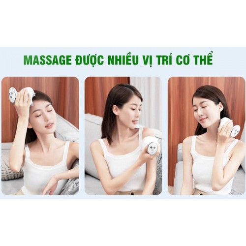 Máy massage đầu thư giãn massage nhiều vị trí Nikio NK-111