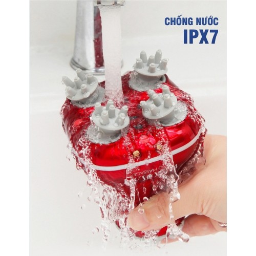 Máy massage đầu thư giãn chống nước IPX7 Nikio NK-111