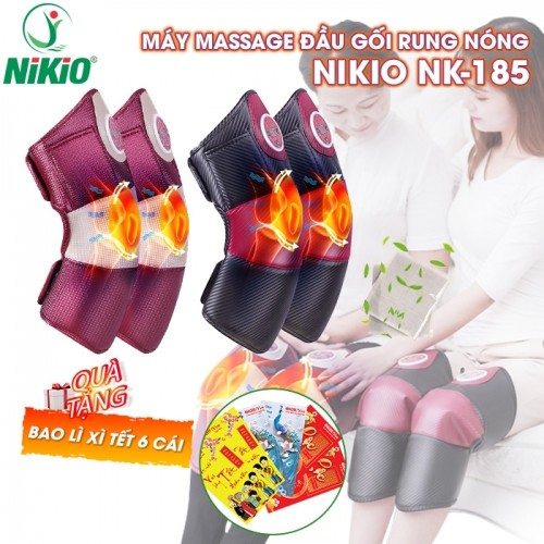 Máy Massage Đầu Gối Nikio NK-185 Rung Nóng Giảm Đau Nhức Khớp Gối