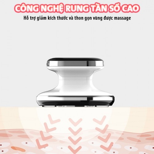 Máy massage giảm mỡ bụng và làm săn chắc toàn thân rung tần số cao Nikio NK-160