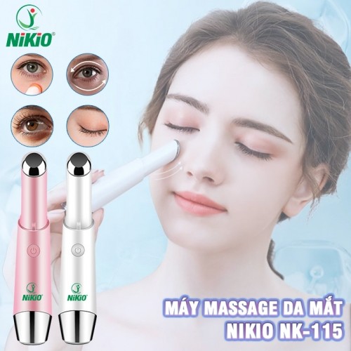 Bút Massage Mắt Nikio NK-115 - Giảm Nếp Nhăn Và Thâm Quầng Mắt