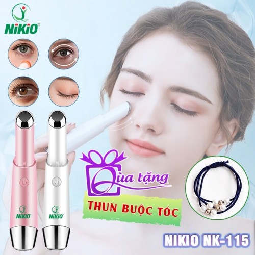 Bút Massage Mắt Nikio NK-115 - Hỗ trợ giảm Nếp Nhăn Và Thâm Quầng Mắt