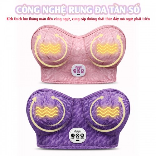 Máy massage nâng ngực rung đa tần số Mingshen MZ-AM002