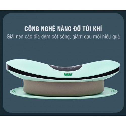 Máy massage lưng nâng đỡ túi khí Nikio NK-158