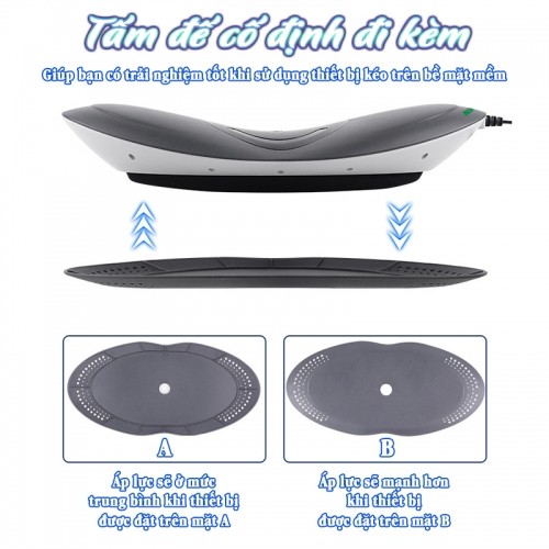 Máy massage thắt lưng tấm cố định Nikio NK-157