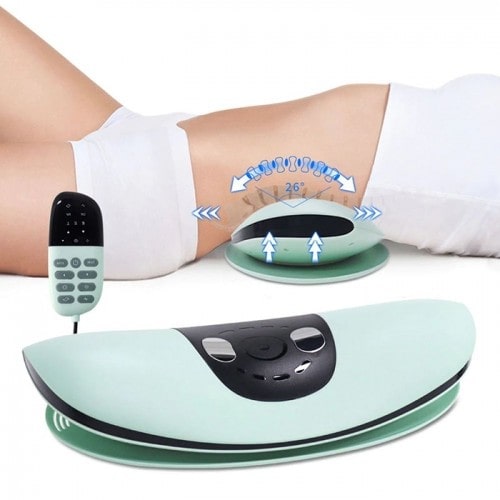 Máy massage thắt lưng pin sạc Lumbar Massager ST-1202C - Máy massage hỗ trợ cho người bị thoát vị đĩa đệm