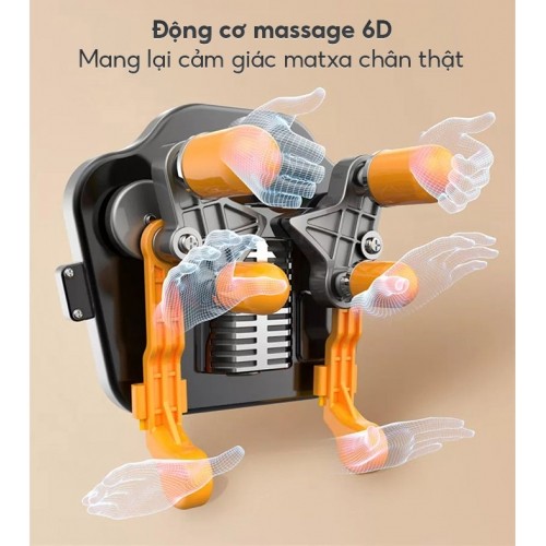 Máy massage cổ vai gáy với công nghệ xoa bóp chuyên sâu Nikio NK-138