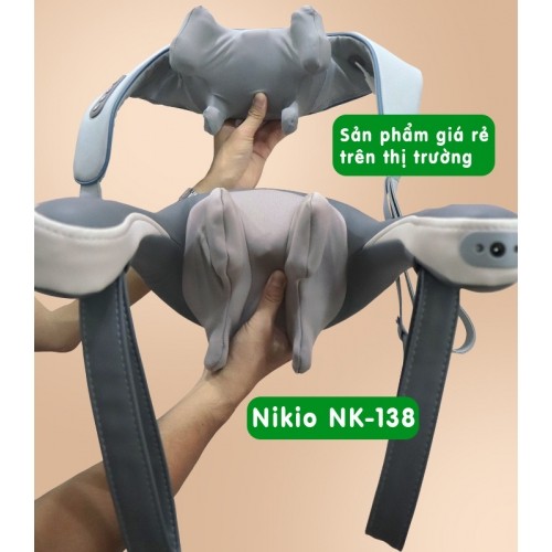 Máy massage xoa bóp cổ vai gáy với sản phẩm giá rẻ khác Nikio NK-138