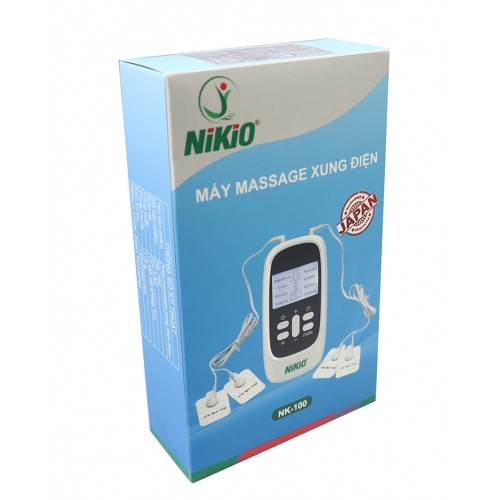 Máy massage xung điện 4 miếng dán Nikio