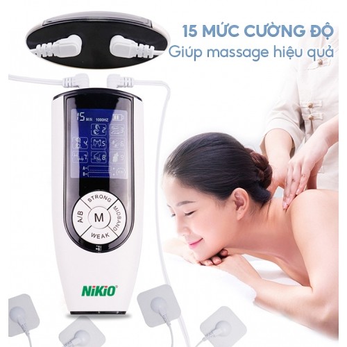 Máy massage xung điện 4 miếng dán Nikio NK-103-06