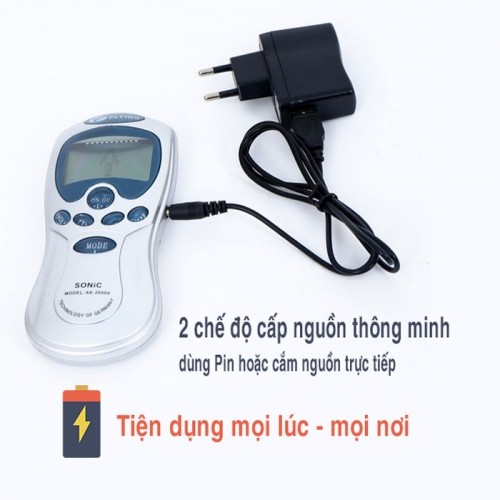 Máy massage xung điện trị liệu 4 miếng SONiC AK-2000V