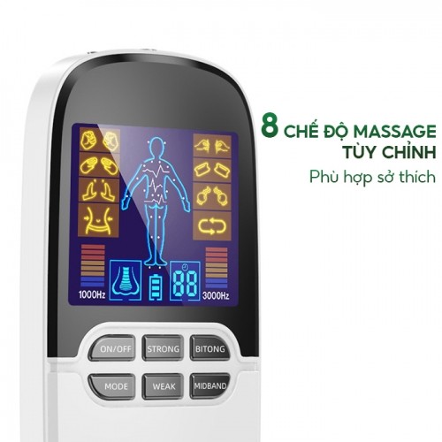 Máy massage xung điện 8 chế độ Nikio NK-102