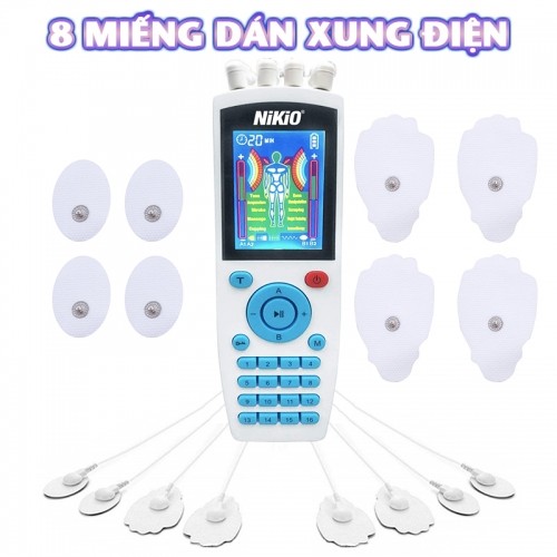 Máy massage xung điện 8 miếng dán Nikio NK-103A