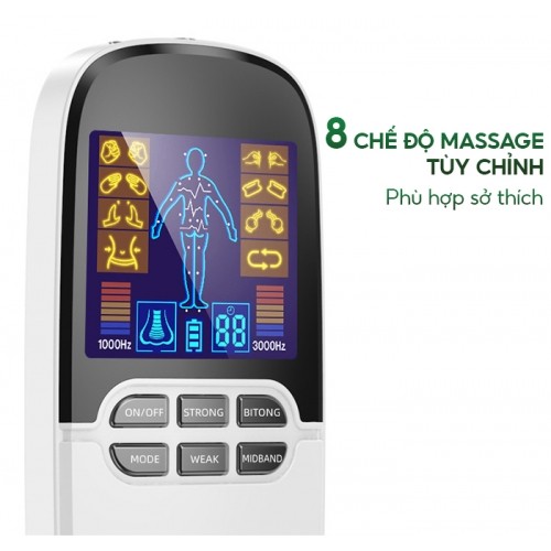 Máy massage xung điện hồng ngoại Nikio NK-102-04