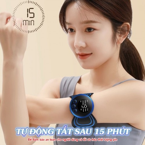 Máy massage xung điện cánh bướm Nikio tự tắt sau 15 phút