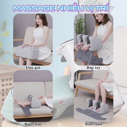 Máy massage đầu gối massage nhiều vị trí Yijia YJ-908F