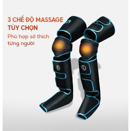 Máy nén ép trị liệu suy giãn tĩnh mạch chân 3 chế độ massage Nikio NK-287