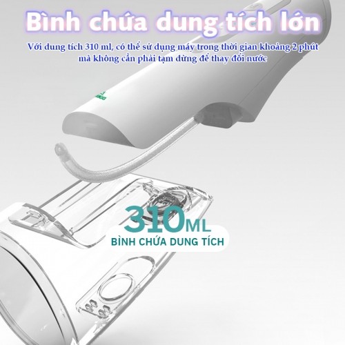 Máy tăm nước mini bình chứa 310ml Nikio NK-M209