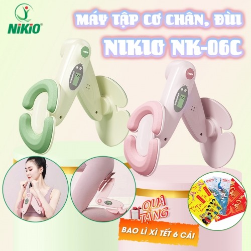 Máy tập cơ chân, cơ đùi Nikio NK-06C - Tích hợp bộ đếm thông minh