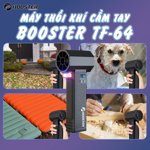 Máy thổi khí cầm tay nhiều ưu điểm Booster TF-64