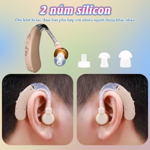 Máy trợ thính 2 núm tai Axon F-139