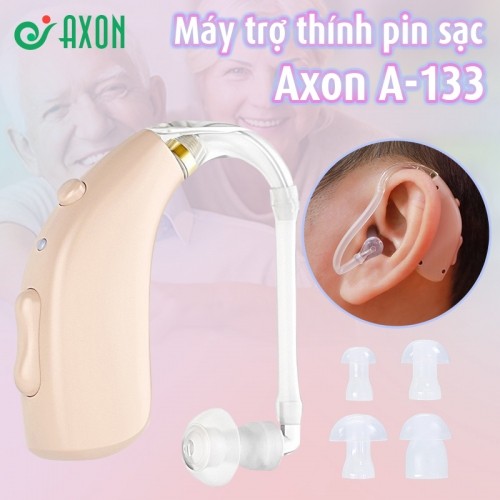 Máy trợ thính pin sạc cao cấp Axon A-133