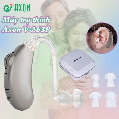 Máy trợ thính không dây Axon V-263P - Kèm hộp đựng máy