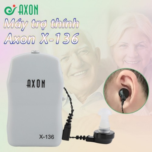 Máy trợ thính cho người già loại có dây AXON X-136