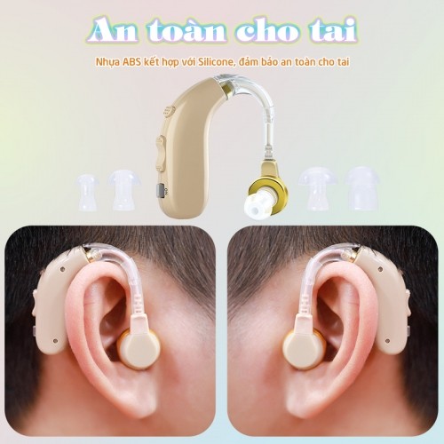 Máy trợ thính pin sạc an toàn cho tai Axon A-130