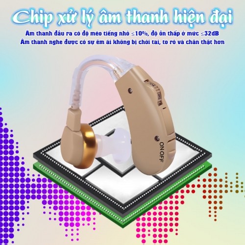 Máy trợ thính chip âm thanh Axon V-189