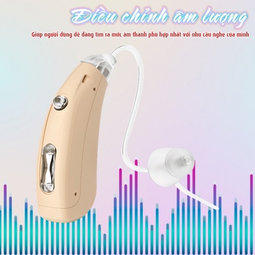 Máy trợ thính pin sạc chỉnh âm lượng Axon A-318