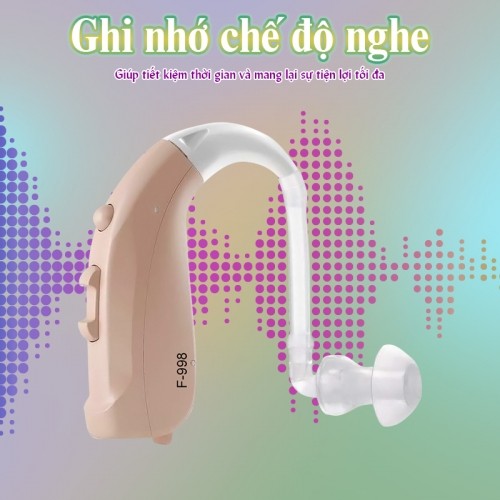 Máy trợ thính ghi nhớ chế độ Axon F-998