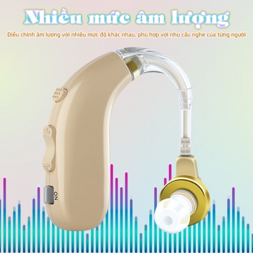 Máy trợ thính pin sạc nhiều mức âm lượng Axon A-130