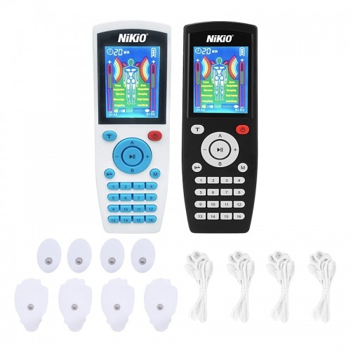 Máy massage xung điện Nikio NK-103A - 4 kênh, 8 miếng dán, 16 chế độ, 20 cường độ tùy chỉnh