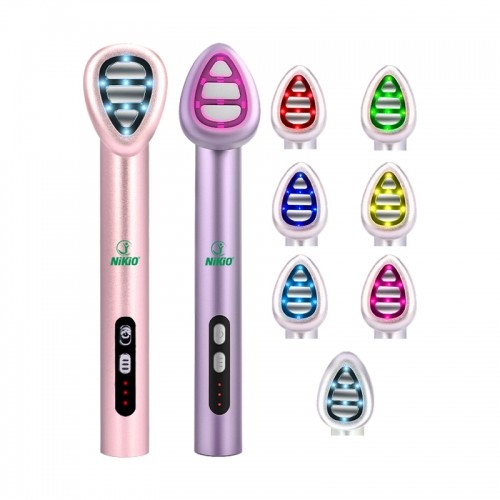 Máy massage mặt, mắt và môi cầm tay Nikio NK-125D